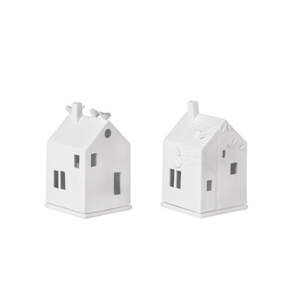 Village House Set (Bird+Tree)